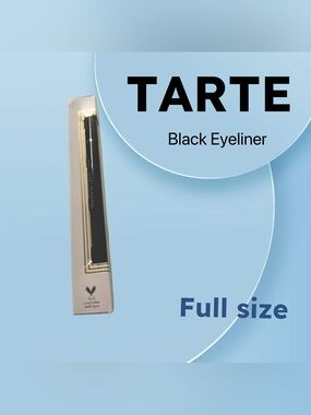 *🇺🇸🆕📦NIB TARTE |FULL| Black double take waterproof liquid & gel eyeliner